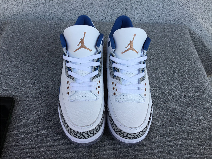 Air Jordan 3 Retro Sneaker True Blue