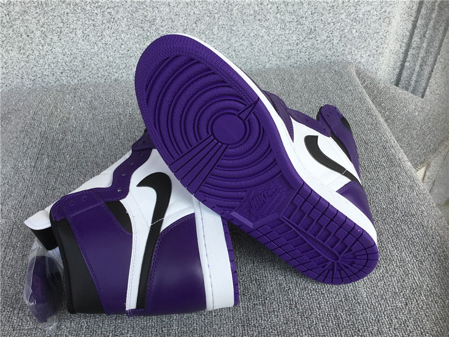 Air Jordan 1 Sneaker "Court Purple"