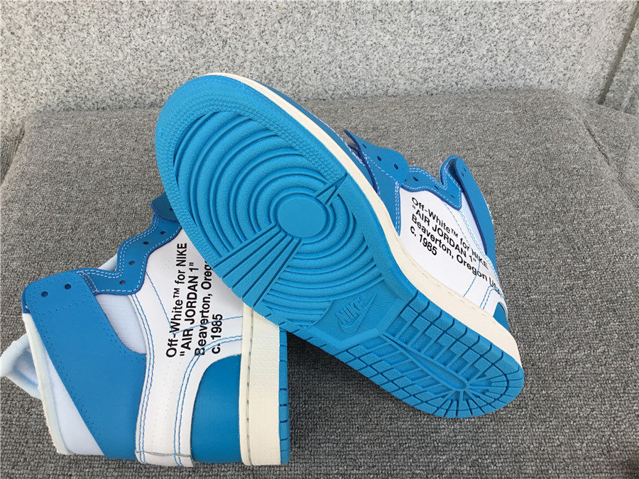 Air Jordan 1 High Sneaker UNC Off White