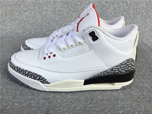 Air Jordan 3 Sneaker “White Cement Reimagined"