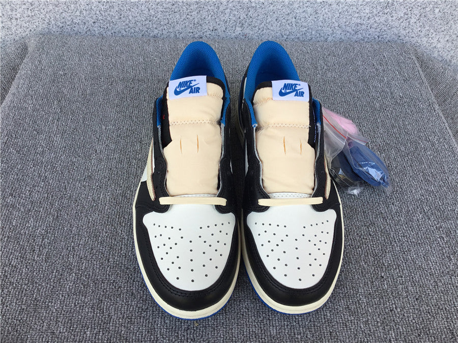 Air Jordan 1 Low Sneaker Travis Scott x Fragment