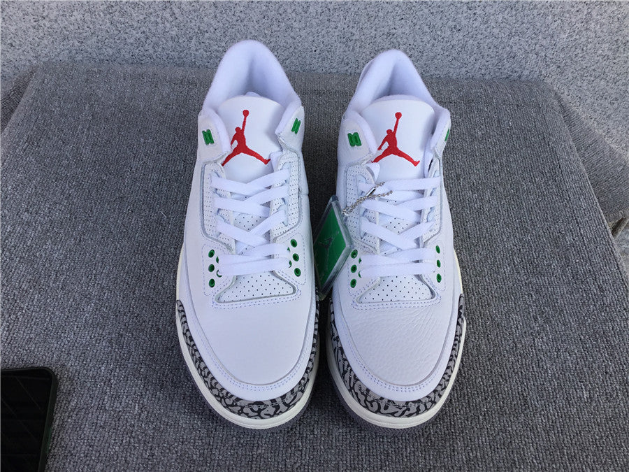 Air Jordan 3 Retro Sneaker "Lucky Green"