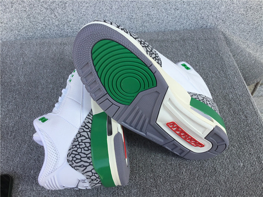 Air Jordan 3 Retro Sneaker "Lucky Green"