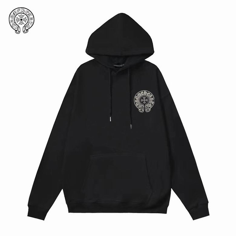 Graphic Chrome Heart Hoodie