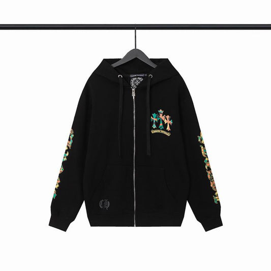 Graphic Chrome Hearts Hoodie