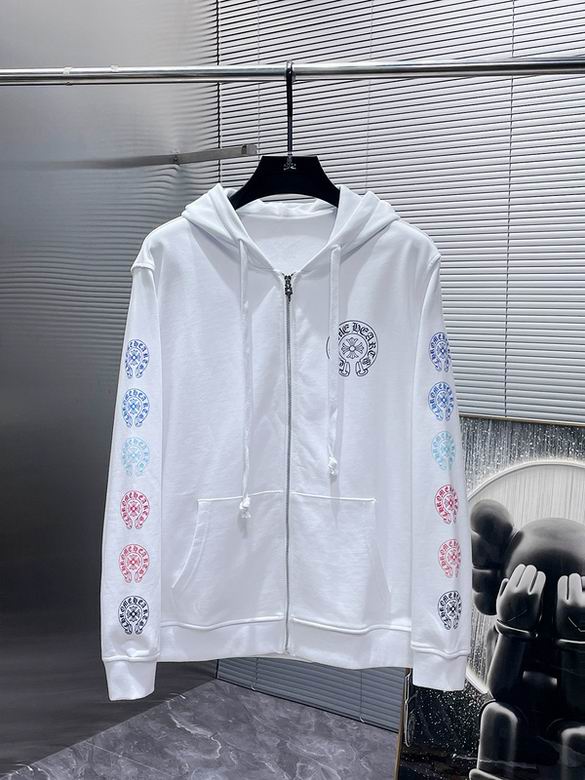 Graphic Chrome Heart Hoodie