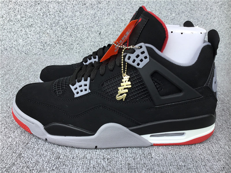 Air Jordan 4 Sneaker "Bred"