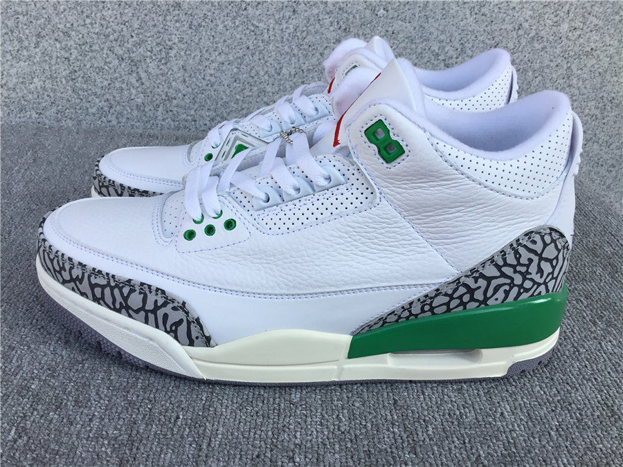 Air Jordan 3 Retro Sneaker "Lucky Green"